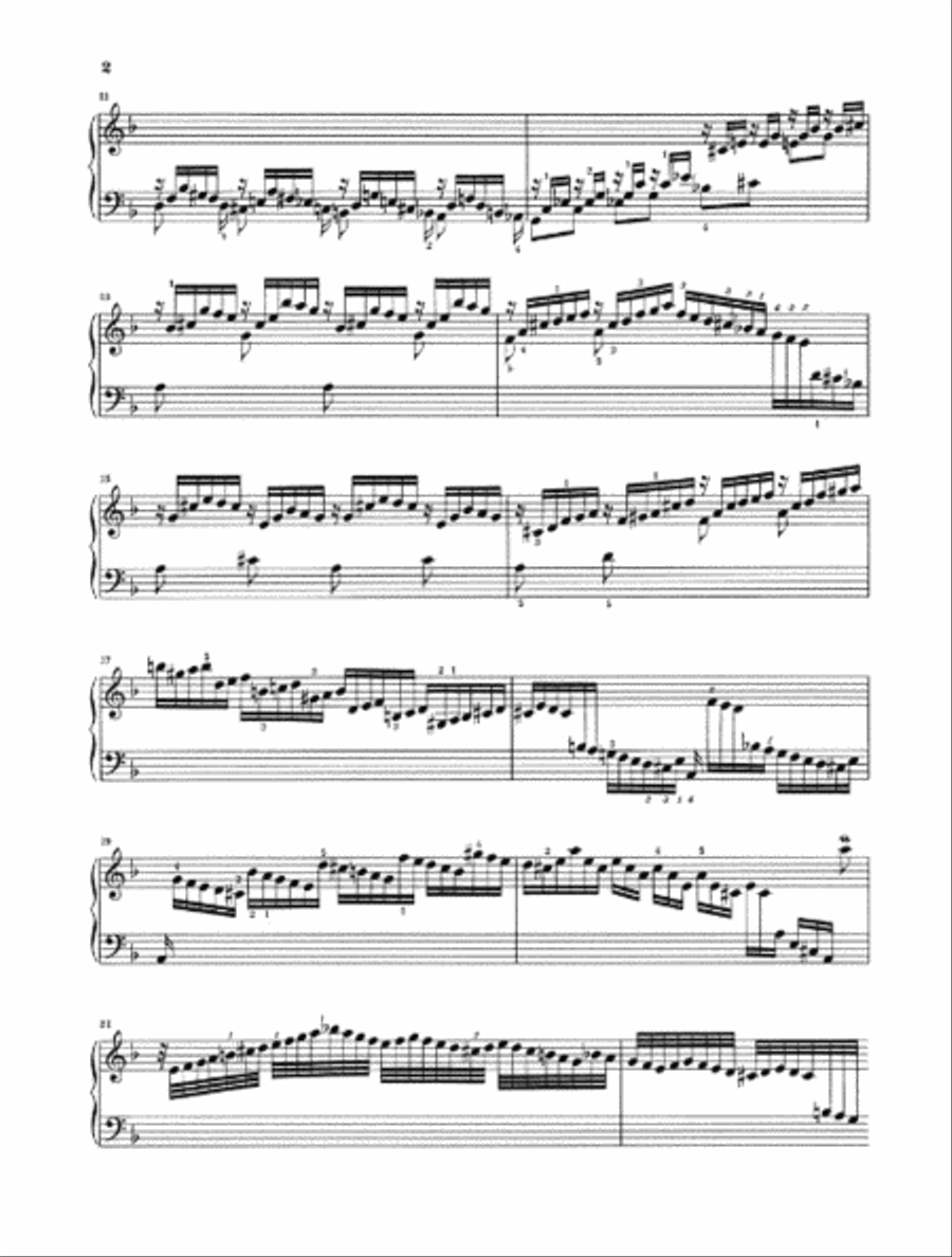 Fantasies, Preludes and Fugues Piano Solo scores gallery preview page 4