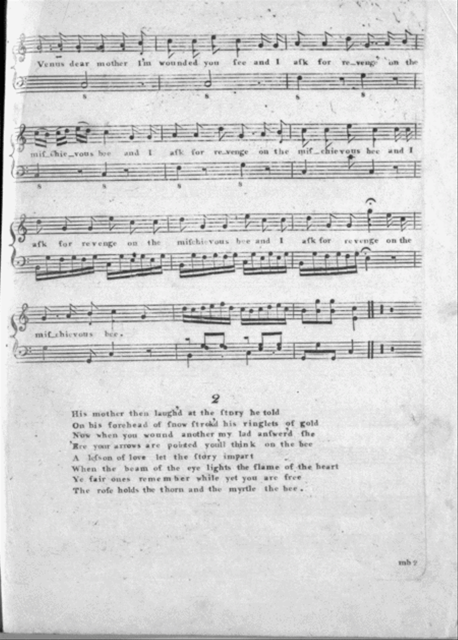 The Mischievous Bee Voice scores gallery preview page 2