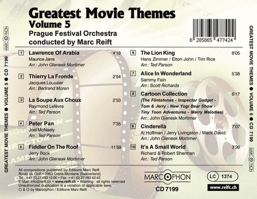 Greatest Movie Themes Volume 5 image number null