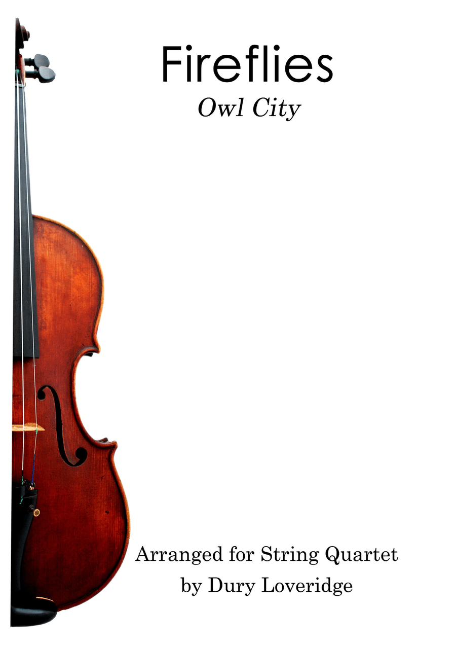Fireflies Fireflies String Quartet scores gallery preview page 1