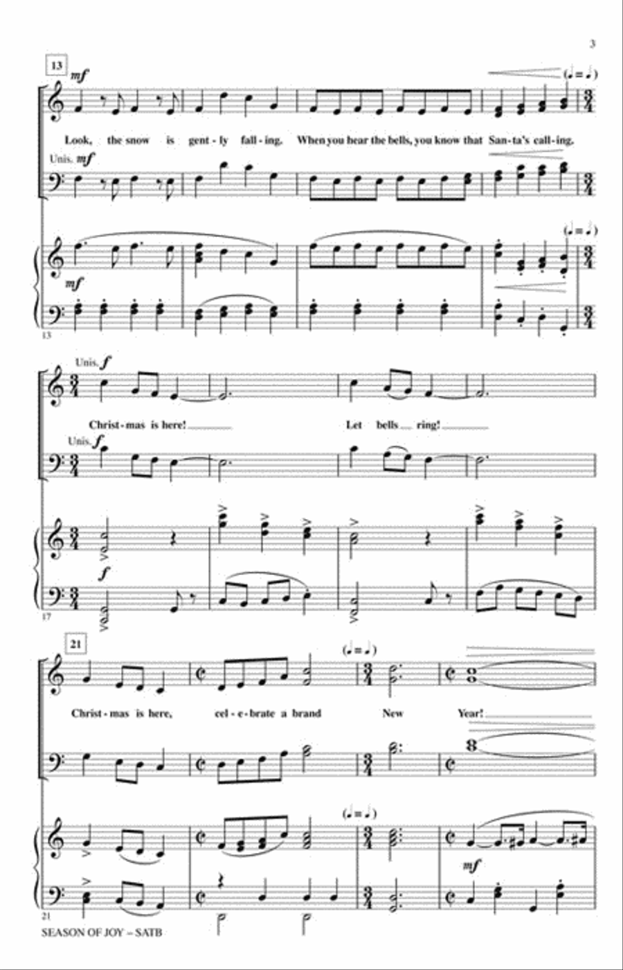 Season of Joy 4-Part scores gallery preview page 3