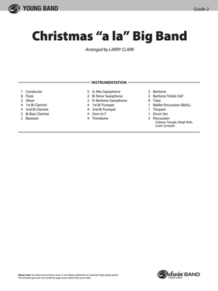 Christmas a la Big Band: Score