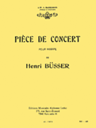 Piece De Concert