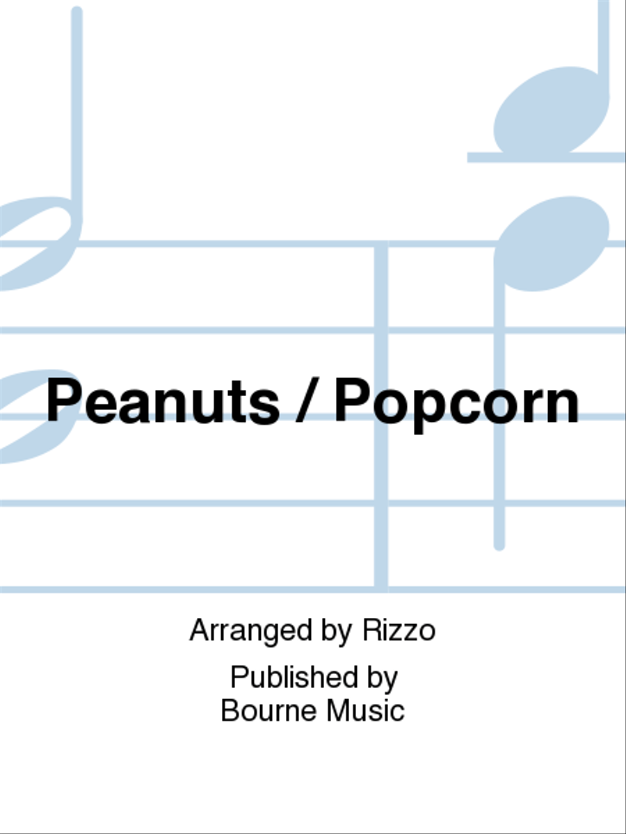 Peanuts / Popcorn Peanuts / Popcorn Concert Band scores gallery preview page 1