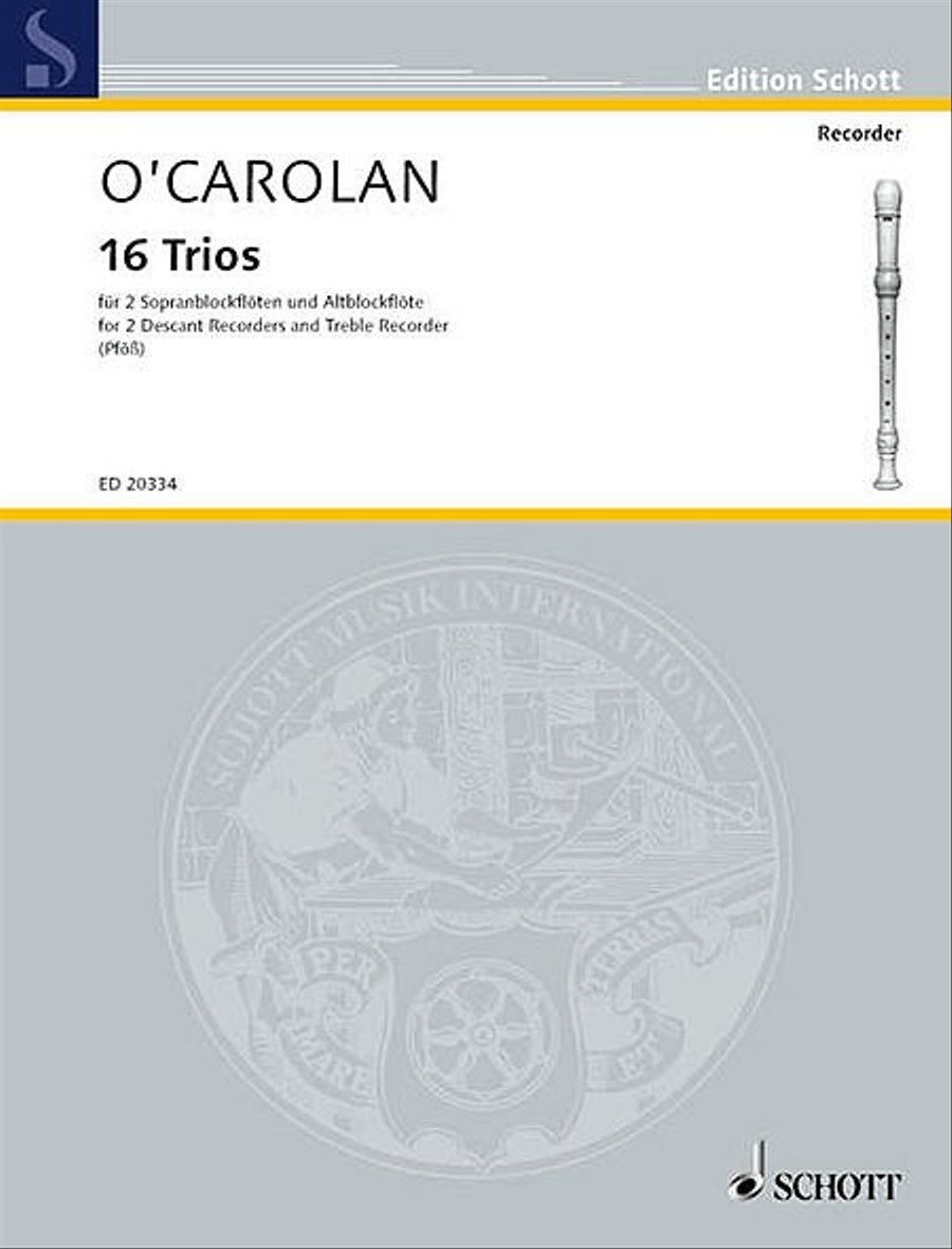 16 Trios Recorder scores gallery preview page 1