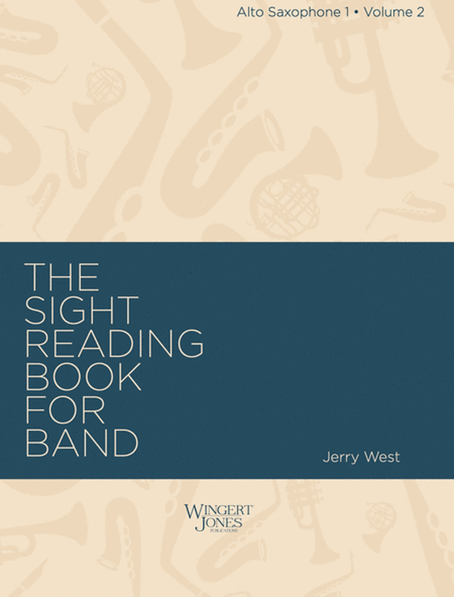 Sight Reading Book For Band, Vol 2 - Alto Sax 1