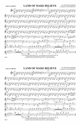 Book cover for Land of Make Believe: 1st B-flat Clarinet