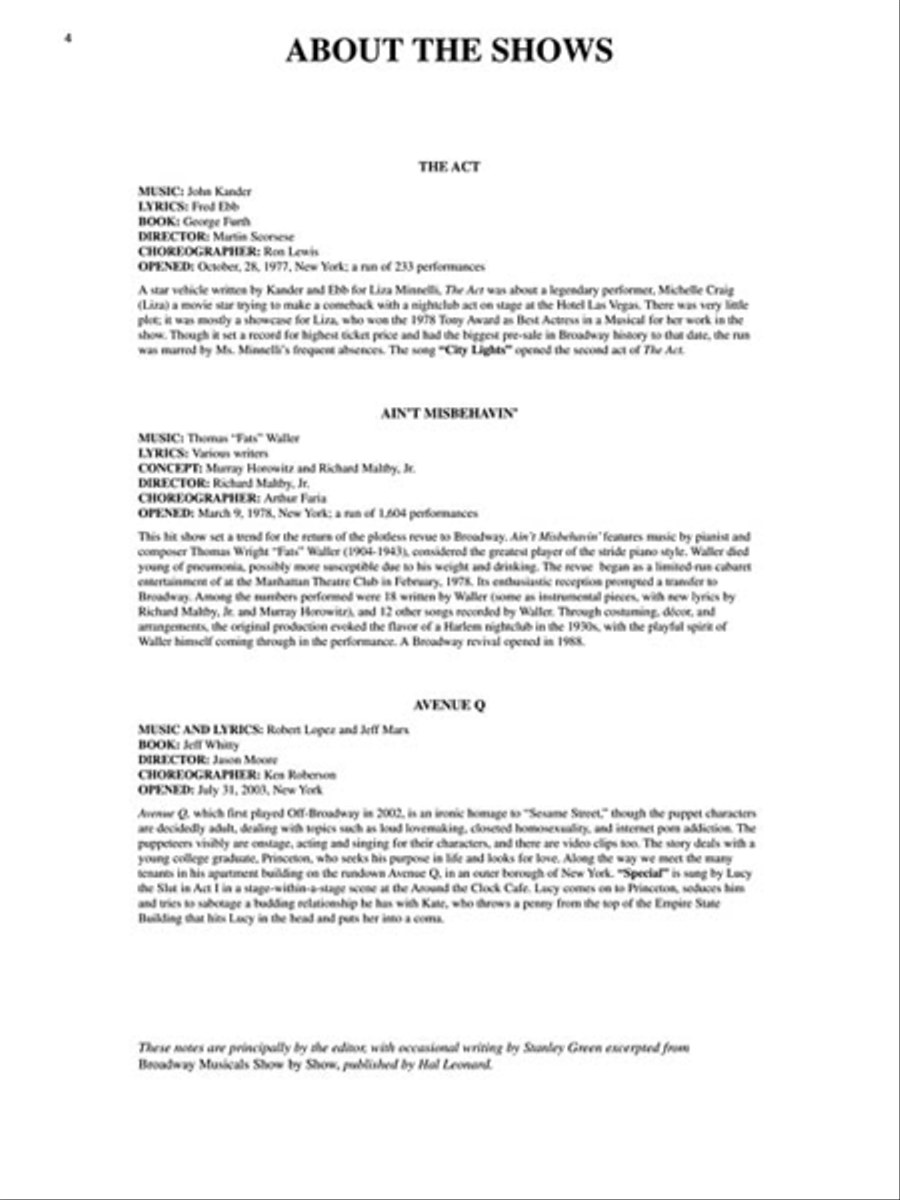 The Singer's Musical Theatre Anthology - Volume 5 - Mezzo-Soprano Mezzo-Soprano Voice scores gallery preview page 5