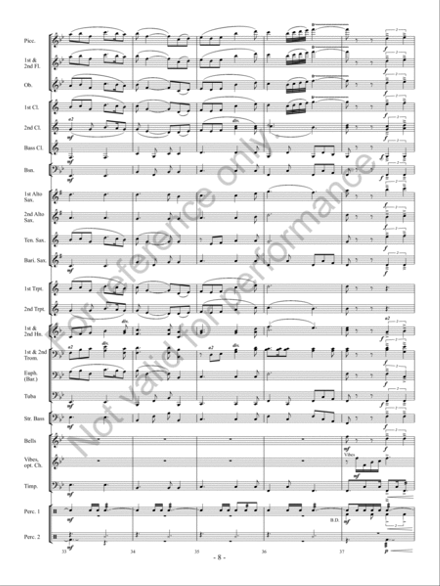 As Spring Arrives As Spring Arrives Concert Band scores gallery preview page 7
