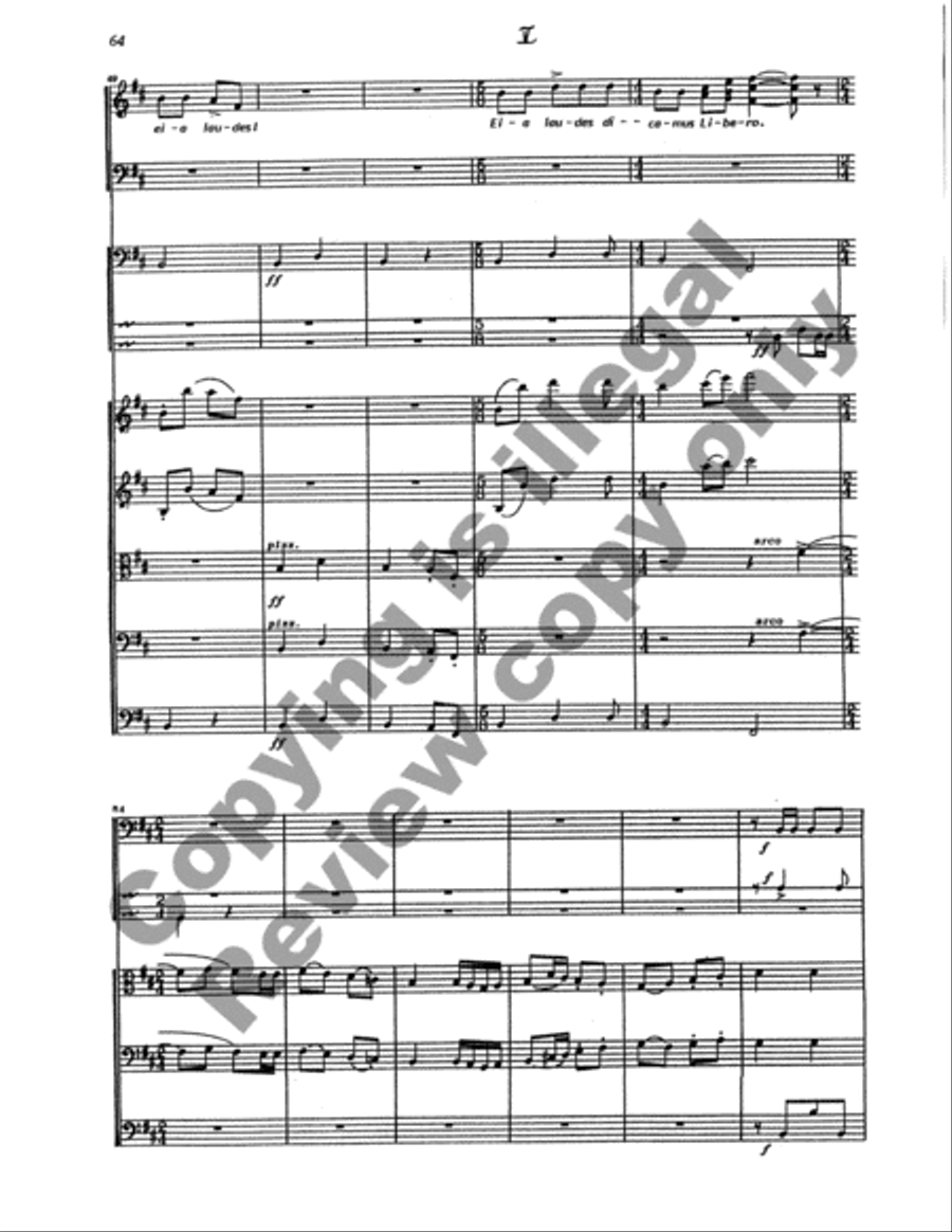 Cantata Rustica (Full/Choral Score) Choir scores gallery preview page 141