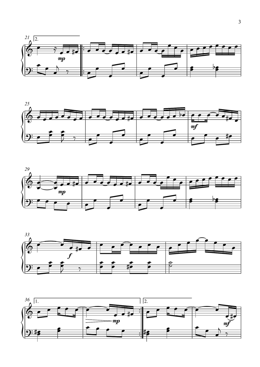 The Entertainer. For Easy Piano Easy Piano scores gallery preview page 3