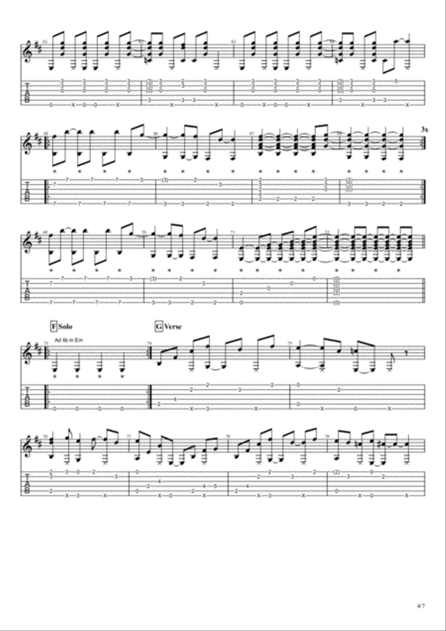 Message In A Bottle Message In A Bottle Small Ensemble scores gallery preview page 4