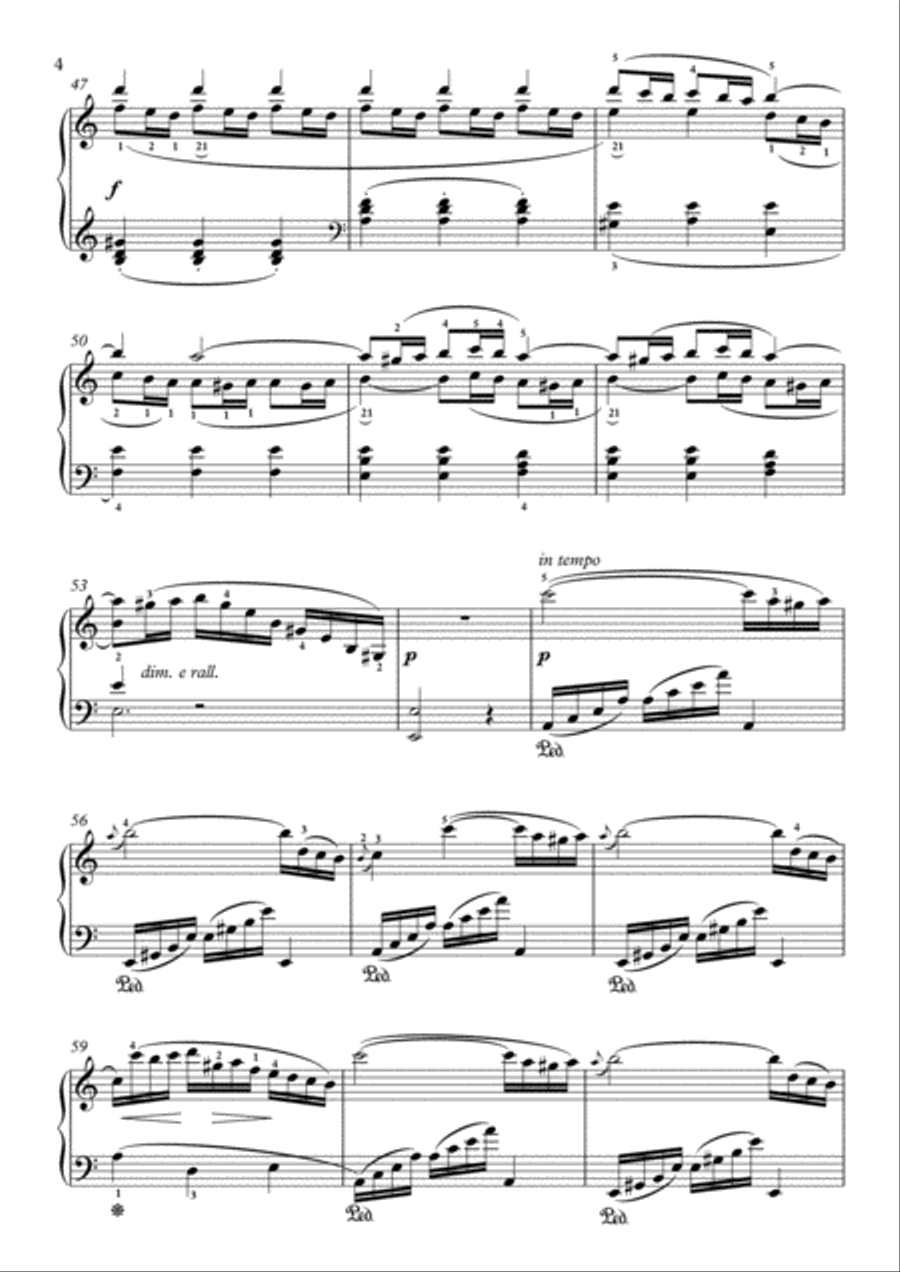 Scarlatti-Sonata in F-Major L.198 K.296(piano) Scarlatti-Sonata in F-Major L.198 K.296(piano) Piano Solo scores gallery preview page 5