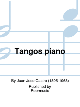 Book cover for Tangos piano