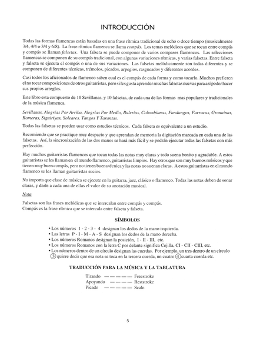 Systematic Studies for Flamenco Guitar Acoustic Guitar scores gallery preview page 11