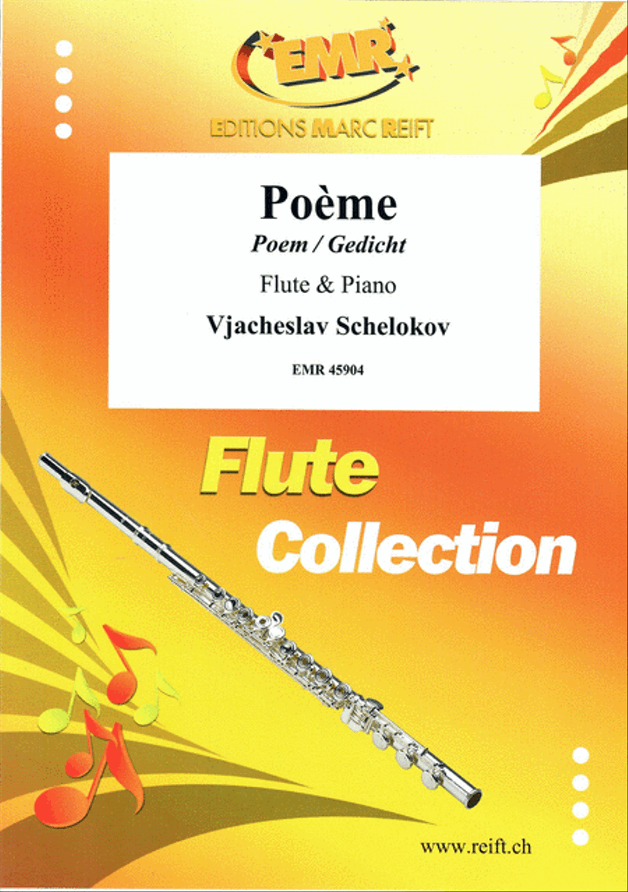 Poeme Flute Solo scores gallery preview page 1