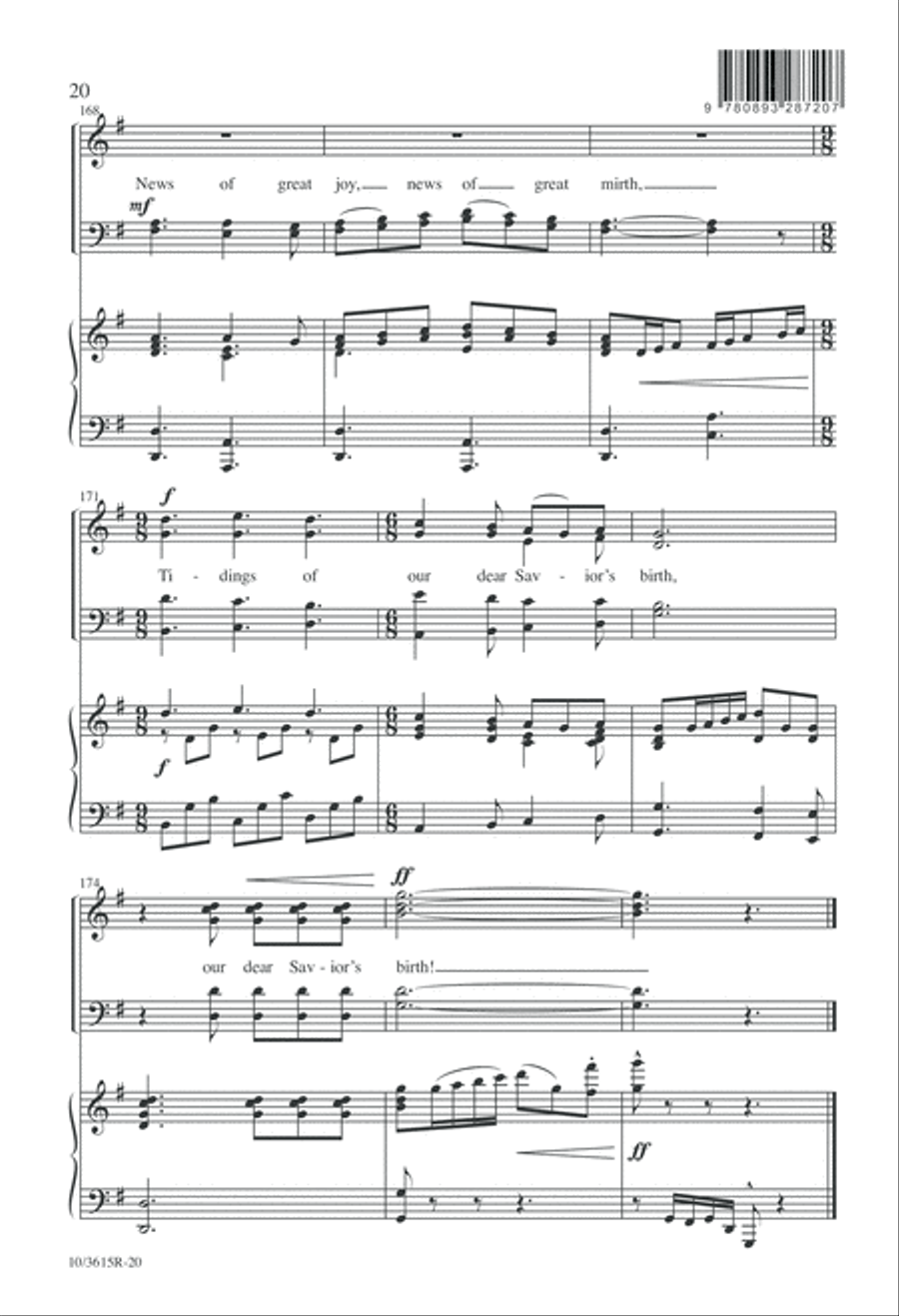 An Olde English Christmas Divisi scores gallery preview page 20