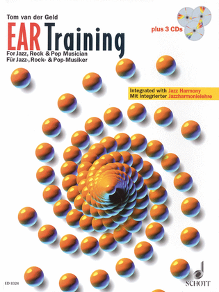 Book cover for Ear Training - A Complete Course for the Jazz, Rock & Pop Musician