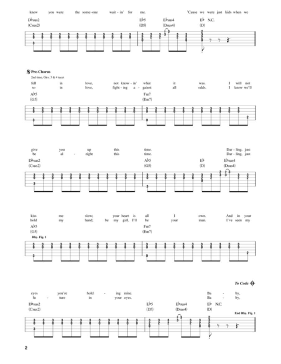 Perfect Electric Guitar scores gallery preview page 2