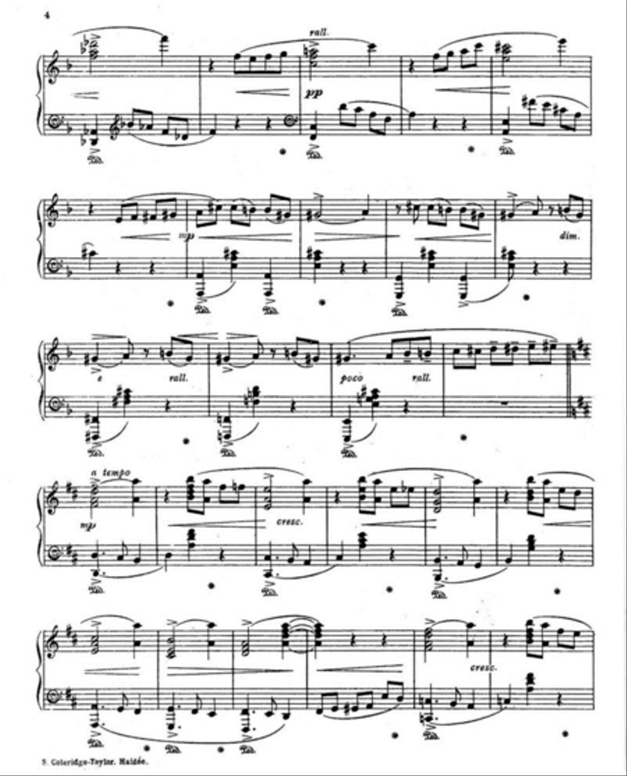 Haidee and Zuleika Haidee and Zuleika Piano Solo scores gallery preview page 3