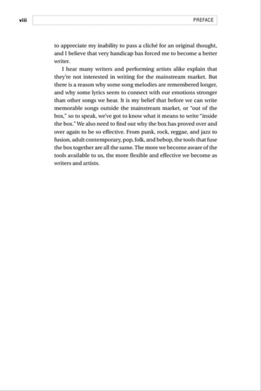 Popular Lyric Writing Collection / Songbook scores gallery preview page 8