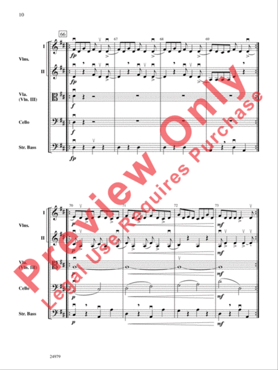 Music for a Found Harmonium String Orchestra scores gallery preview page 11