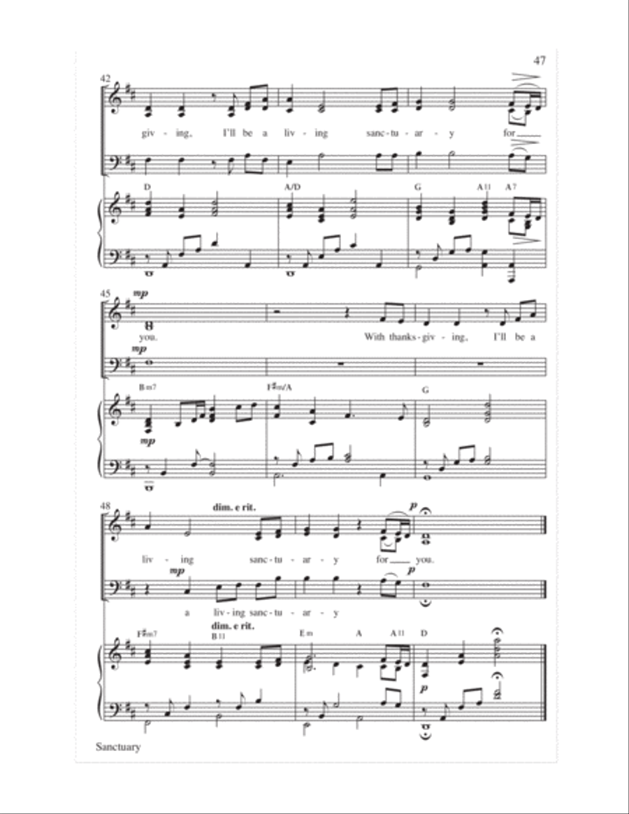 Easy Anthems, Vol. 3 Easy Anthems, Vol. 3 3-Part scores gallery preview page 50