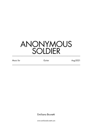 Anonymous Soldier (for Guitar)