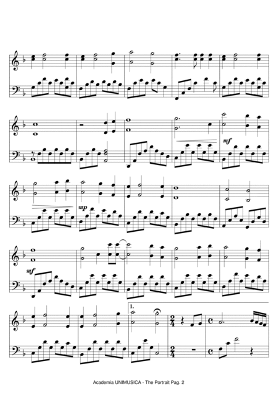The Portrait Voice scores gallery preview page 2