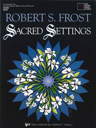 Book cover for Sacred Settings - Violin
