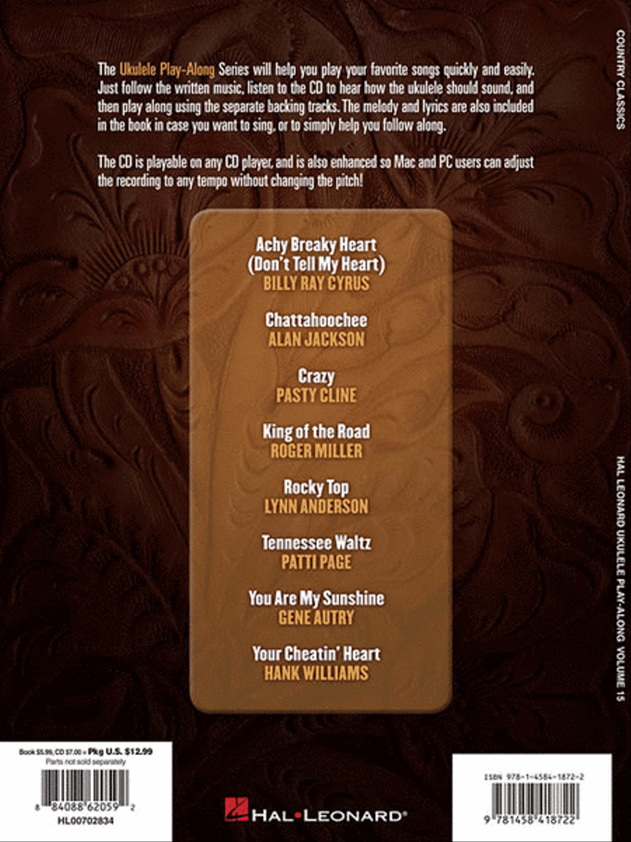 Country Classics Country Classics Ukulele scores gallery preview page 2