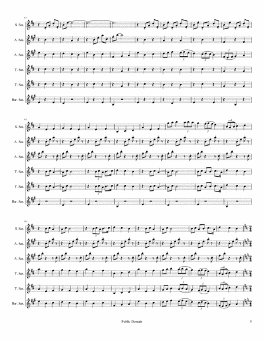 Jupiter Jupiter Woodwind Ensemble scores gallery preview page 5