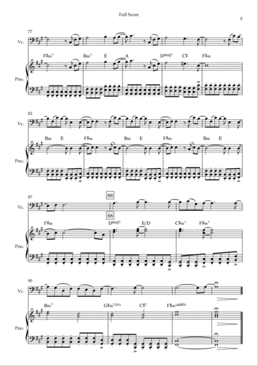 Ikimono Gakari's Blue Bird Piano scores gallery preview page 5