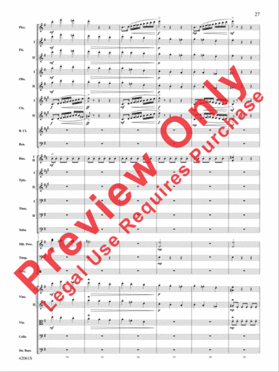 South County Sketches Full Orchestra scores gallery preview page 28
