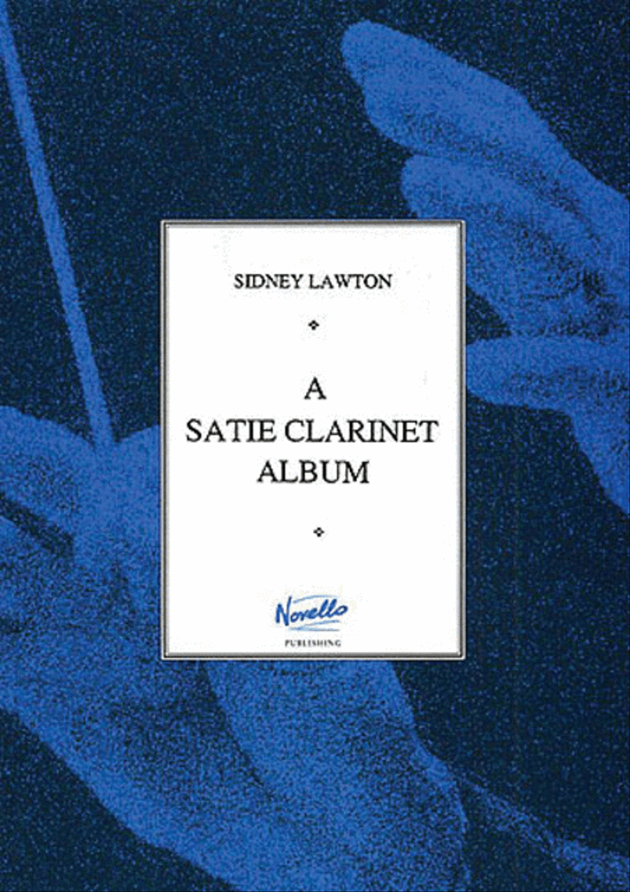 A Satie Clarinet Album Clarinet Solo scores gallery preview page 1