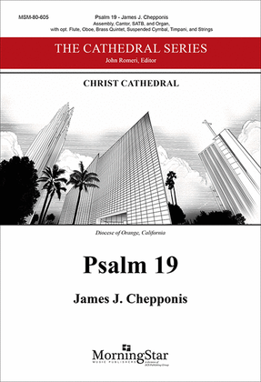 Book cover for Psalm 19 (Choral Score)