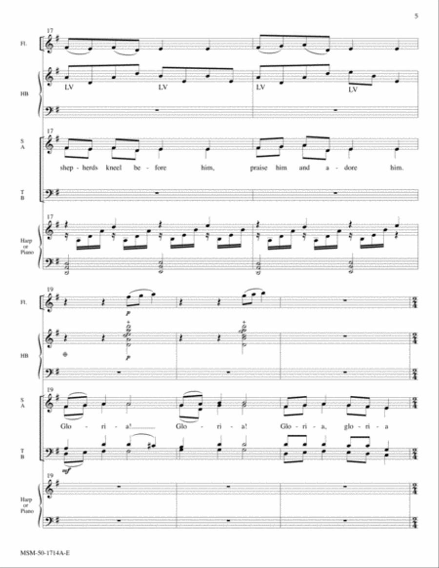 On This Day Earth Shall Ring Choir scores gallery preview page 5
