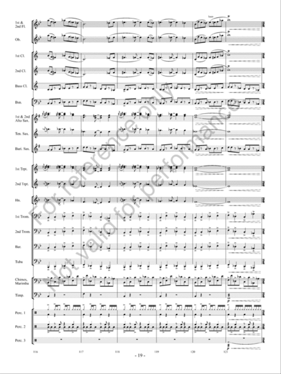 Crush Concert Band scores gallery preview page 20