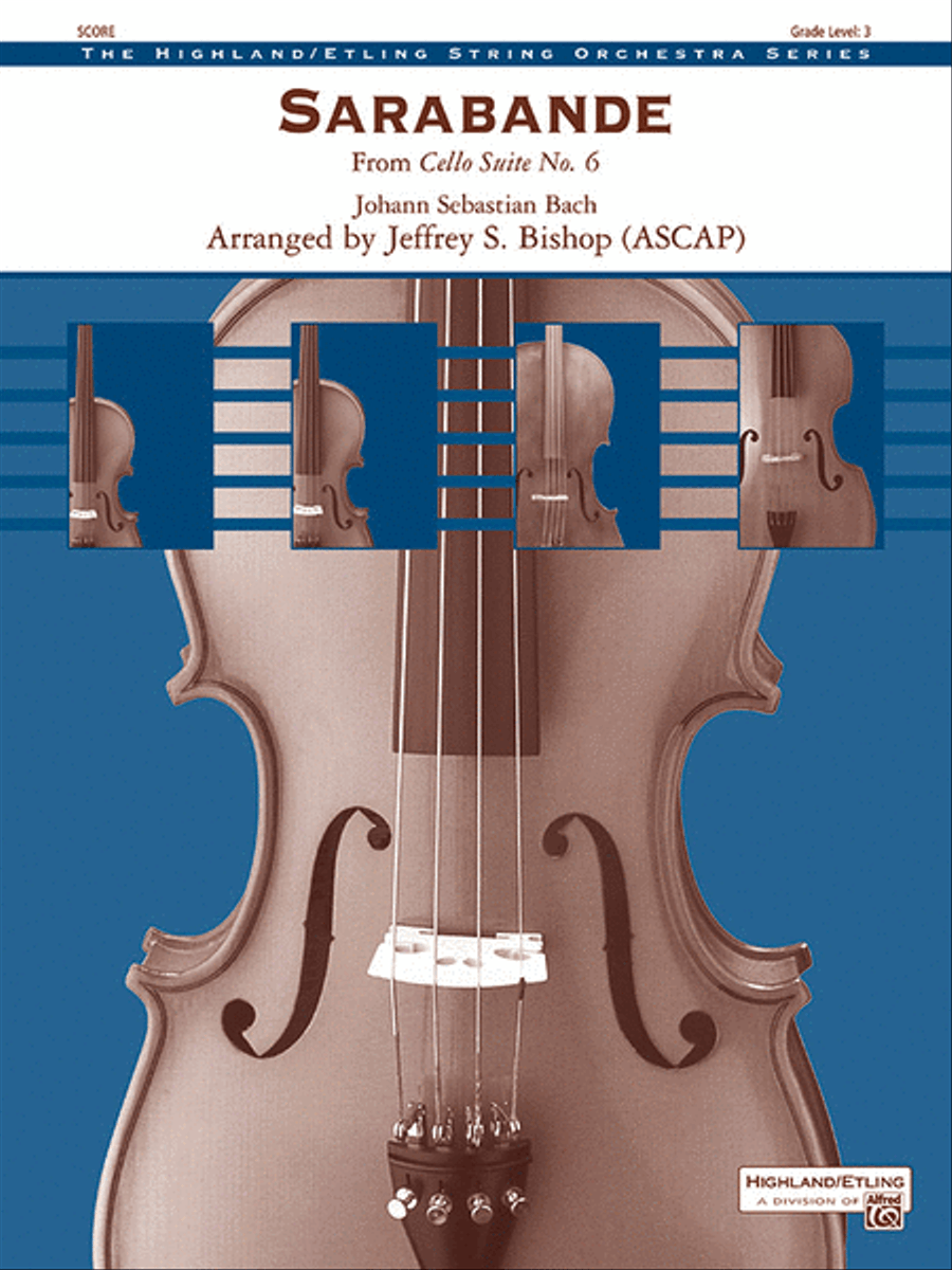 Sarabande String Orchestra scores gallery preview page 1