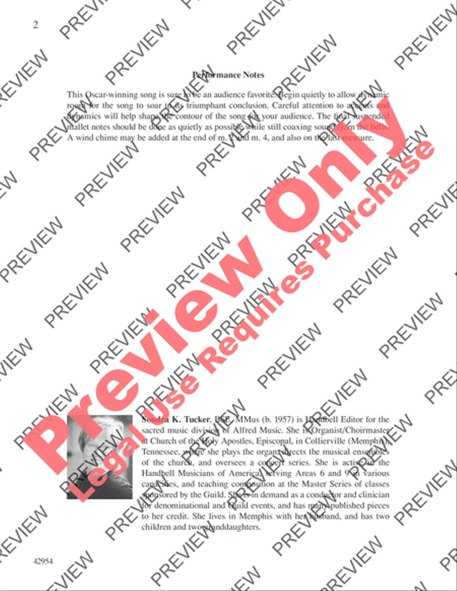 Let It Go (from the Walt Disney motion picture Frozen) Handbell Choir scores gallery preview page 2