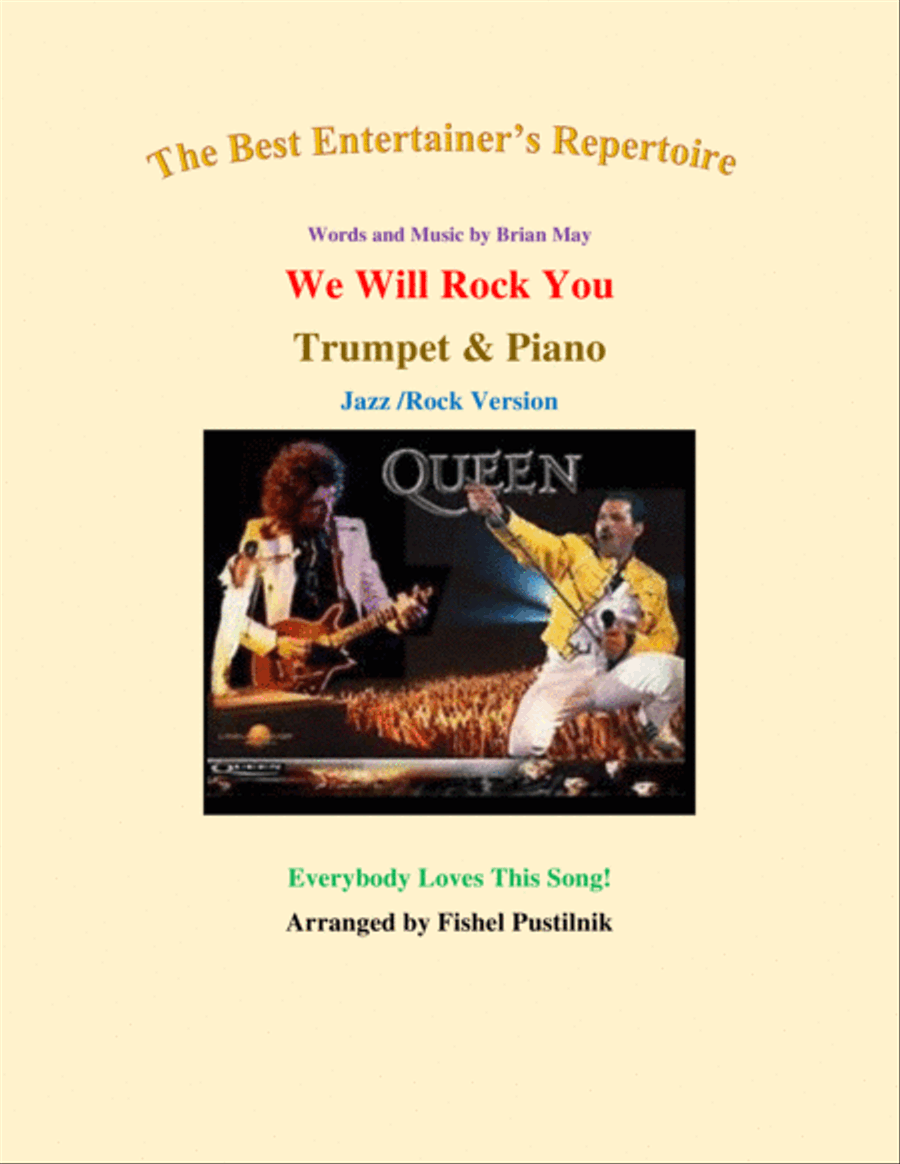 We Will Rock You Trumpet Solo scores gallery preview page 1