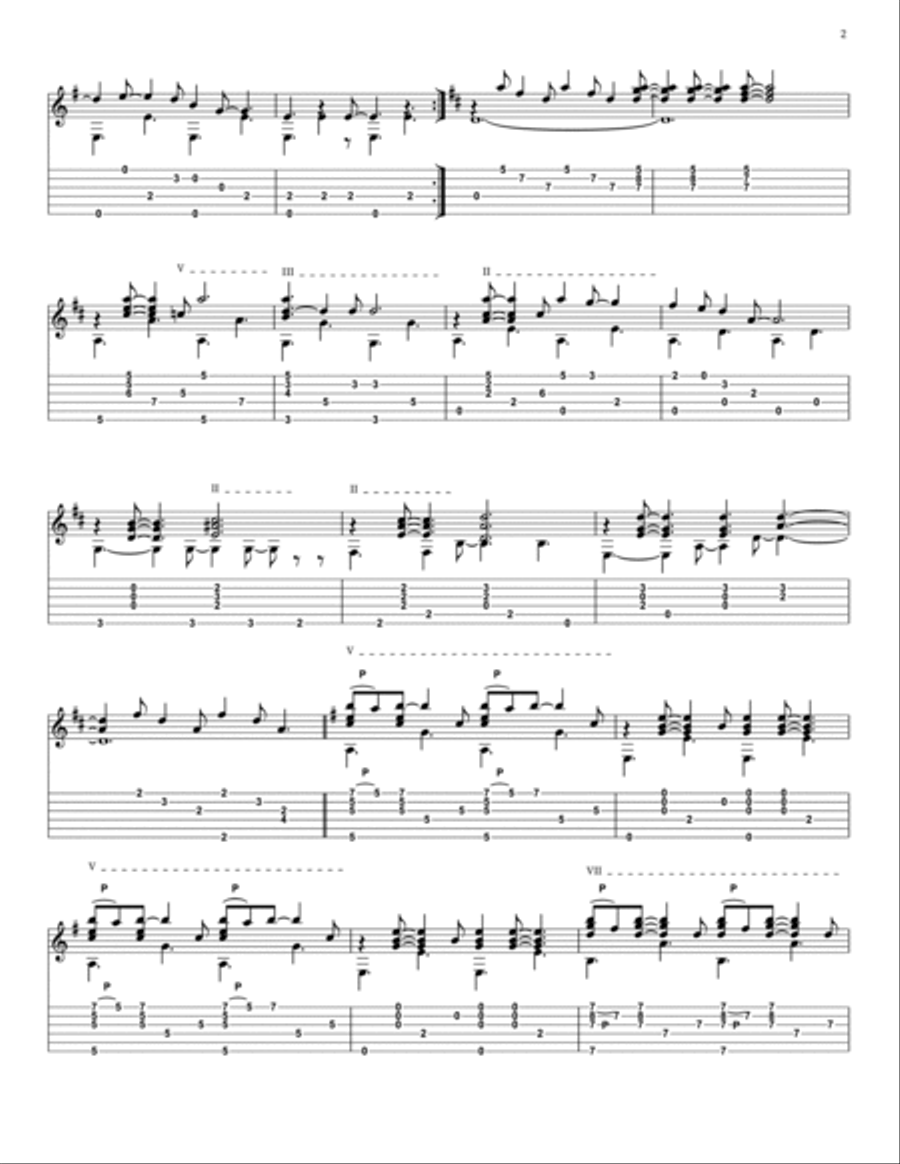 Outro in E minor (No.3) Outro in E minor (No.3) Part scores gallery preview page 2