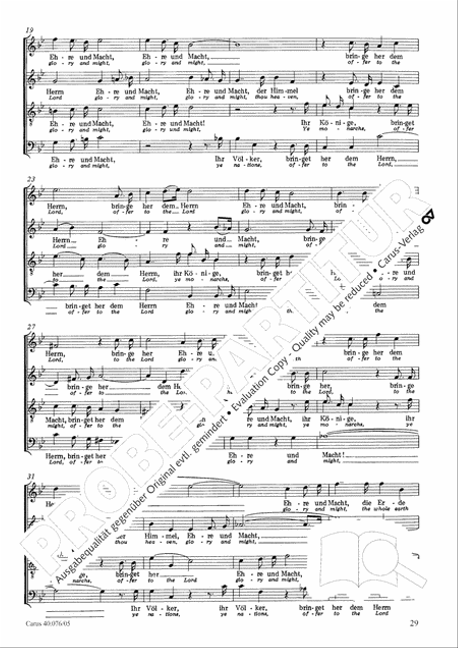 Hymn of Praise, MWV A 18 Hymn of Praise, MWV A 18 SSAATB scores gallery preview page 31