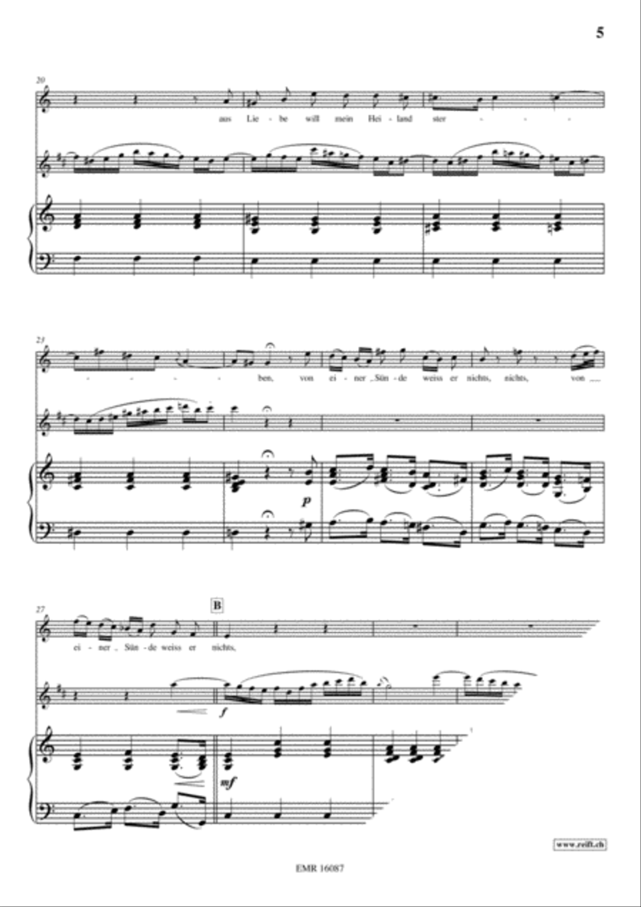 Aus Liebe Aus Liebe Clarinet scores gallery preview page 6