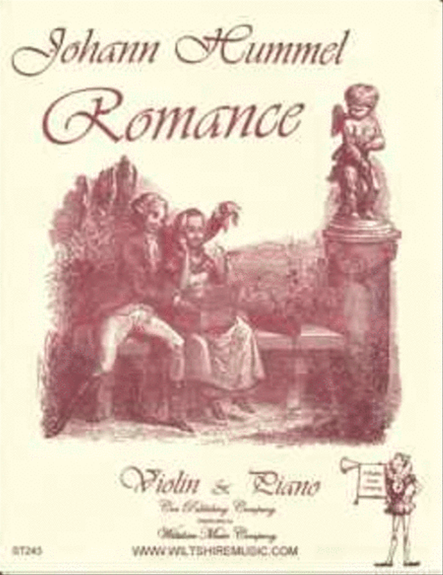 Romanze ( Romance) Violin Solo scores gallery preview page 1