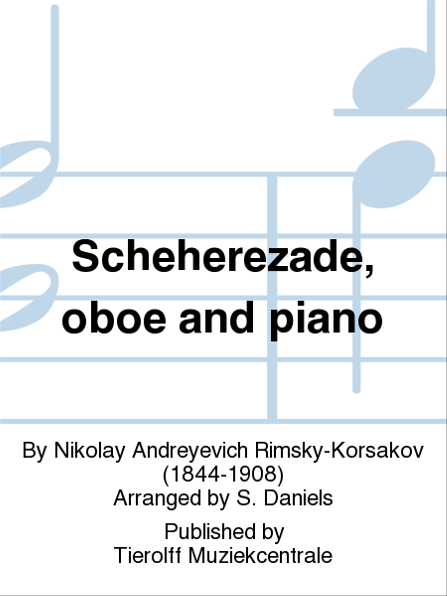 Scheherezade - The Story of the Kalander Prince, Oboe & Piano Piano Accompaniment scores gallery preview page 1
