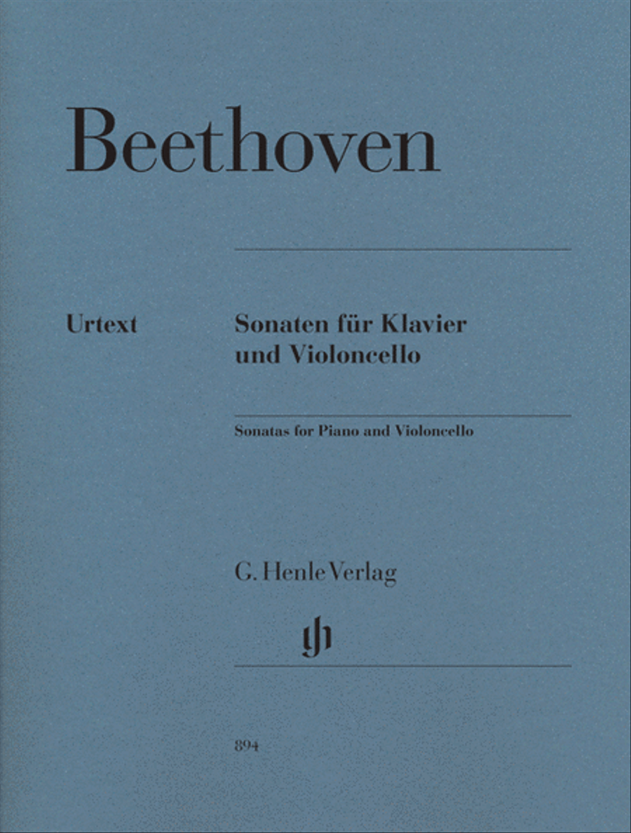 Sonatas for Piano and Violoncello Piano Accompaniment scores gallery preview page 1