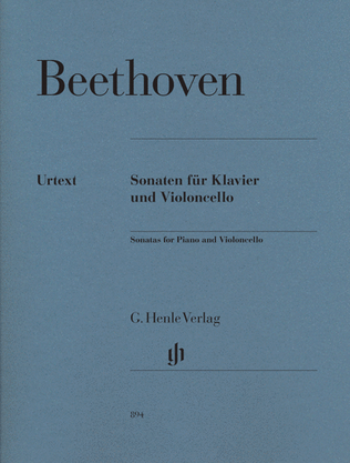 Book cover for Sonatas for Piano and Violoncello