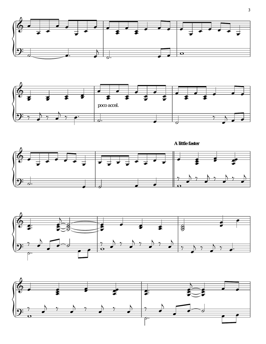 A Nova Vida Piano Solo scores gallery preview page 3