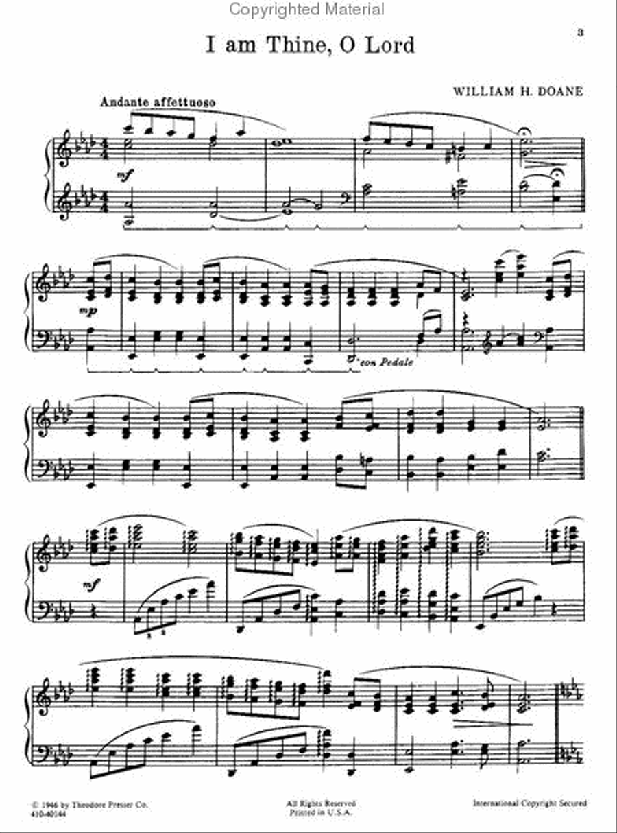 Eighteen Hymn Transcriptions Chamber Music scores gallery preview page 2